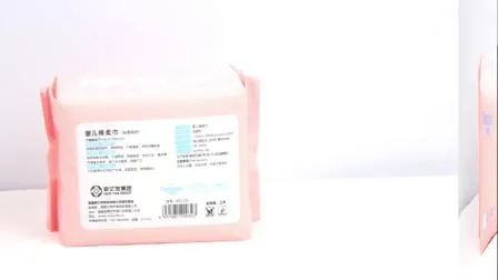 Soft Dry Wipe Unscented Cotton Tissues for Baby Sensitive Skin Care and Removing Face Eye Heavy Makeup Disposable Facial Cotton Tissues