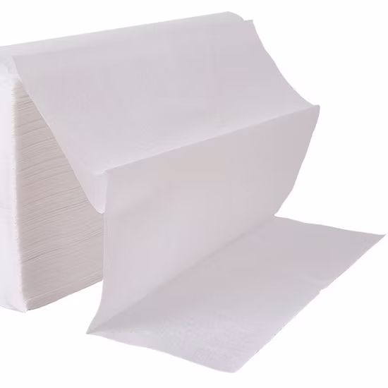Ulive Hot Sale Serviette en papier multiplis blanc Serviette en papier à main imprimée personnalisée