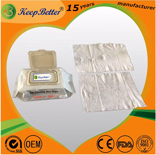 Lingettes pour chiots pour chiens et chats, lingettes non tissées extra humides et épaisses pour chiots